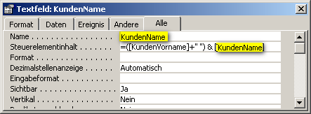 Zirkelbezug durch zusammengesetzten Steuerelementinhalt