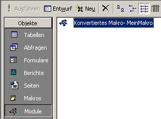 Das Makro ist nun auch als Modul zu finden 